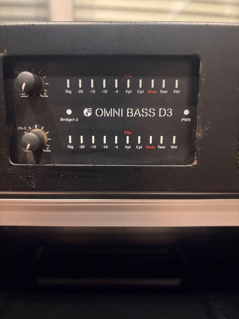 norm OMNI BASS D3 パワーアンプ