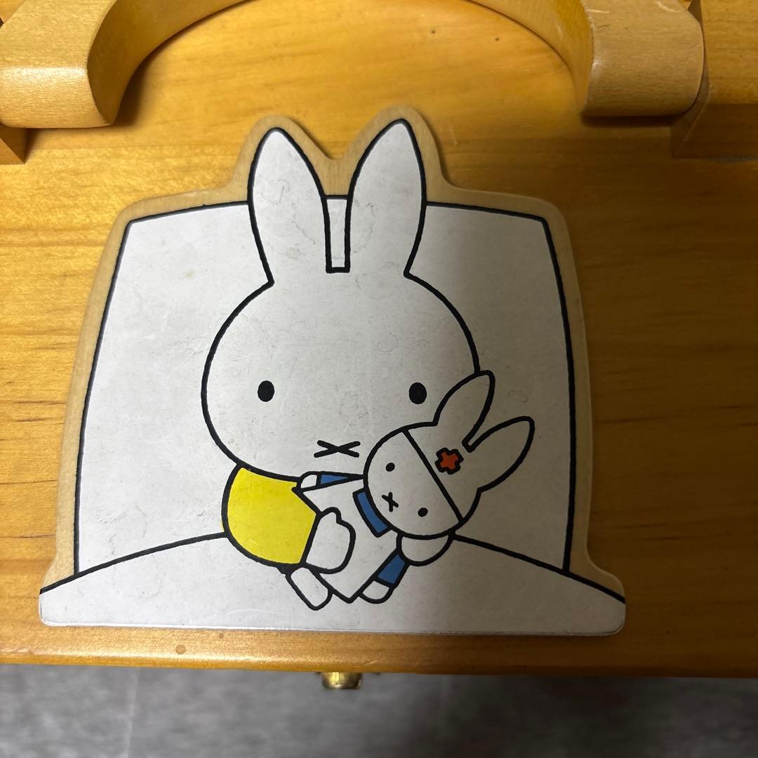 ミッフィーの救急箱　木製　used