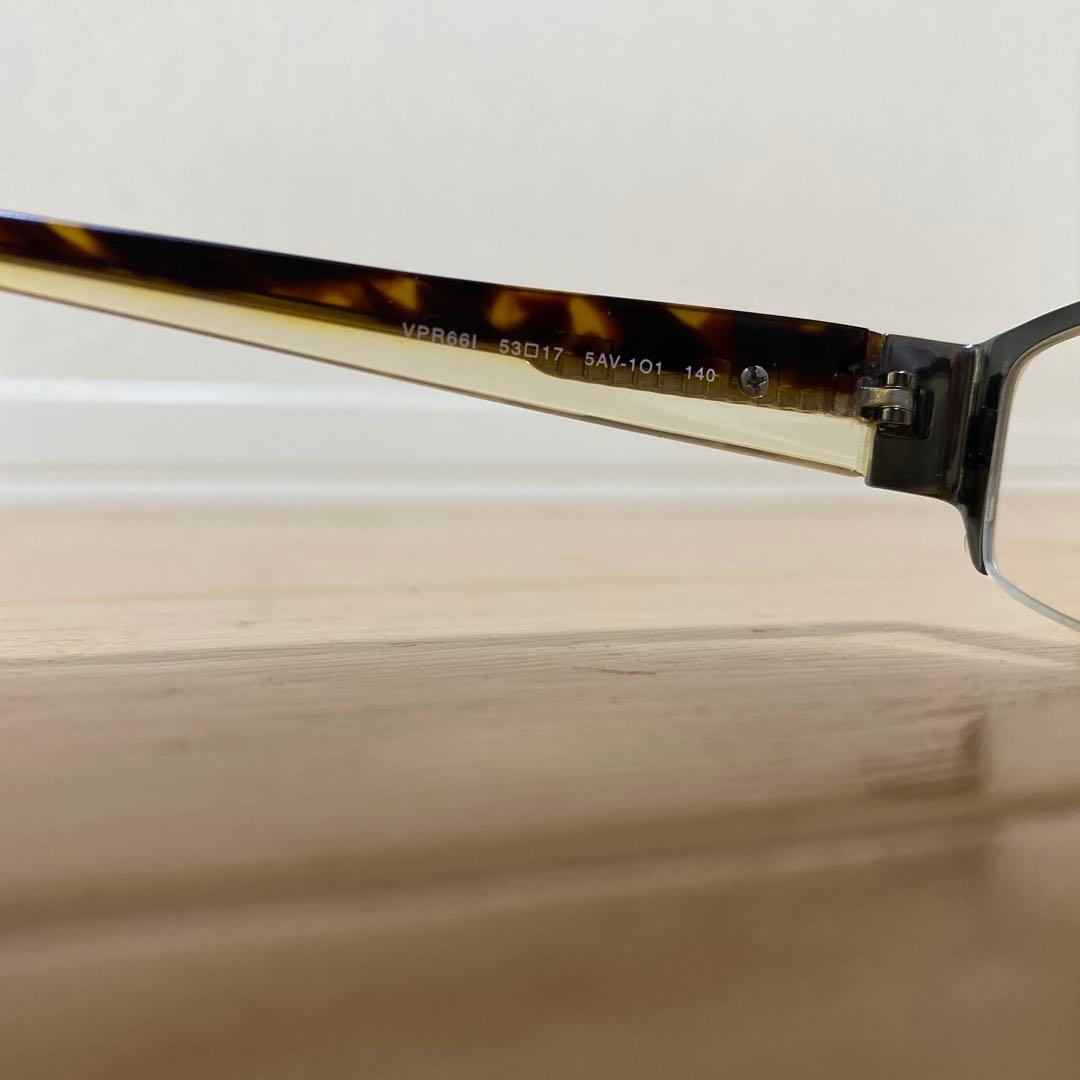 超美品 PRADA プラダ VPR661 チタンフレーム メガネ 眼鏡 日本製