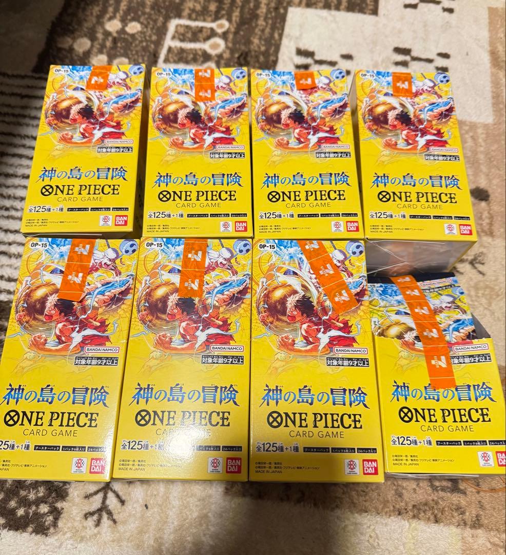 ワンピースカードゲーム 神の島の冒険 7BOX+18パックまとめ売り