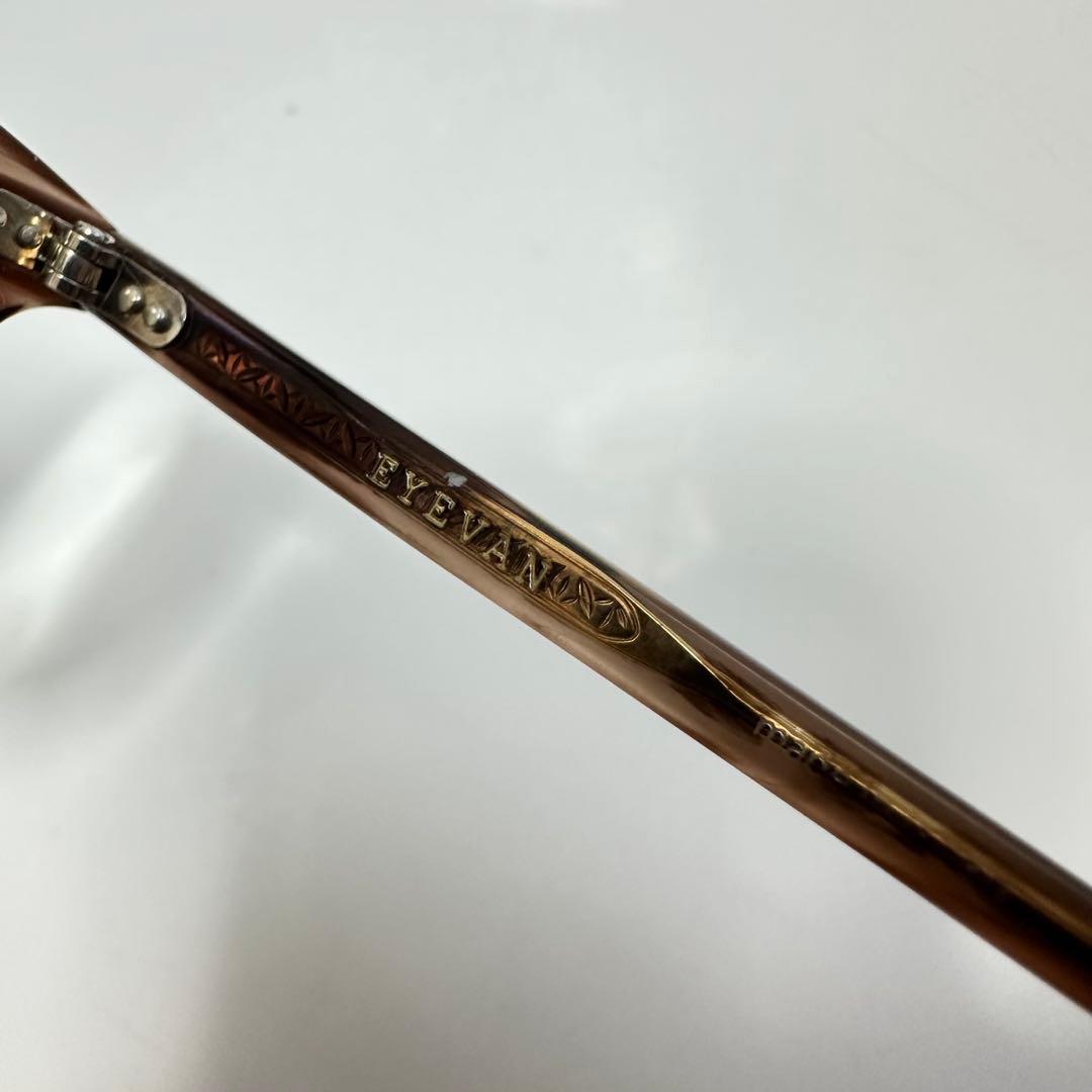 EYEVAN valle メガネ　CSS 48□21-145 度入　124C