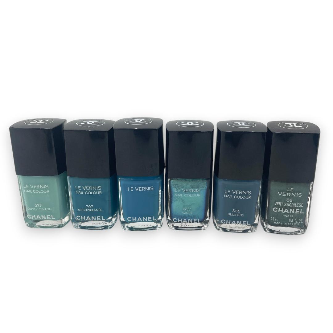 【CHANEL】LE VERNIS NAIL ブルー系カラー 6本セット #17