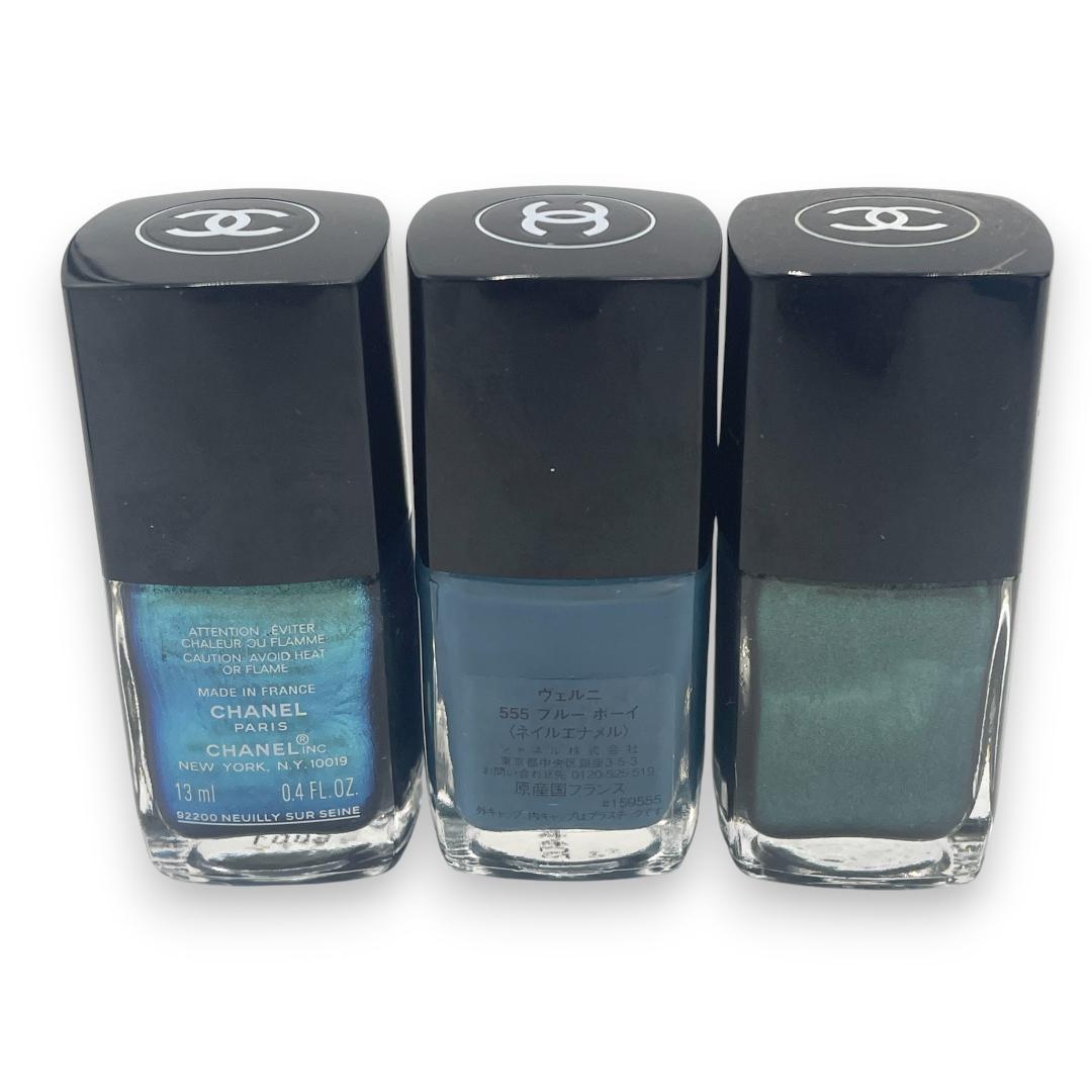 【CHANEL】LE VERNIS NAIL ブルー系カラー 6本セット #17
