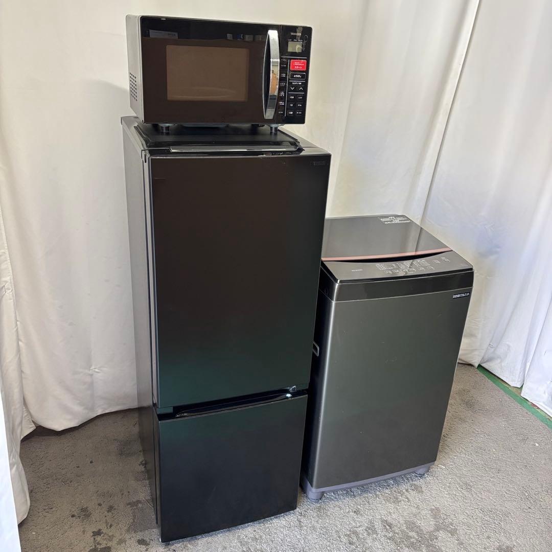 ★163　冷蔵庫　洗濯機　電子レンジ　安い　一人暮らし　家電セット　設置無料