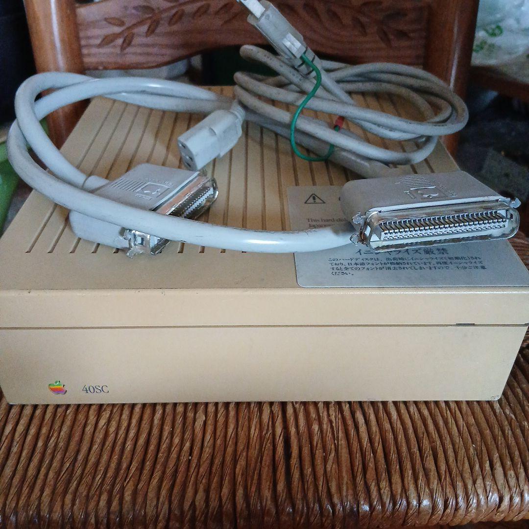レトロ☆Apple ハードディスク 40SC☆