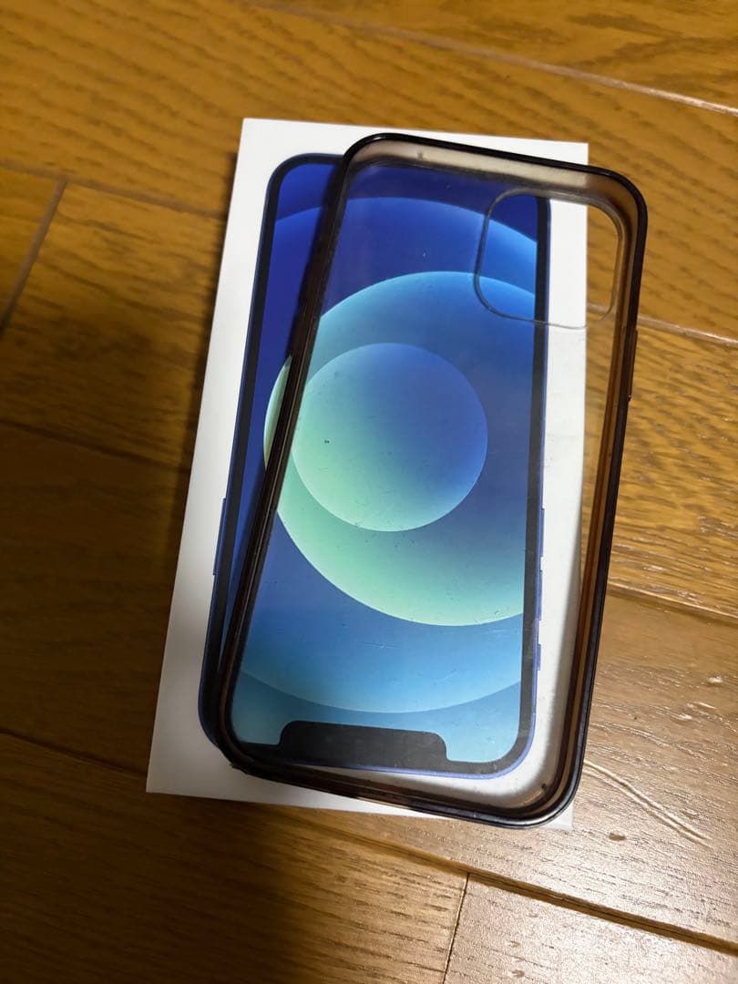 【画面割れ無し82％】Apple iPhone12 本体 ブルー 128GB