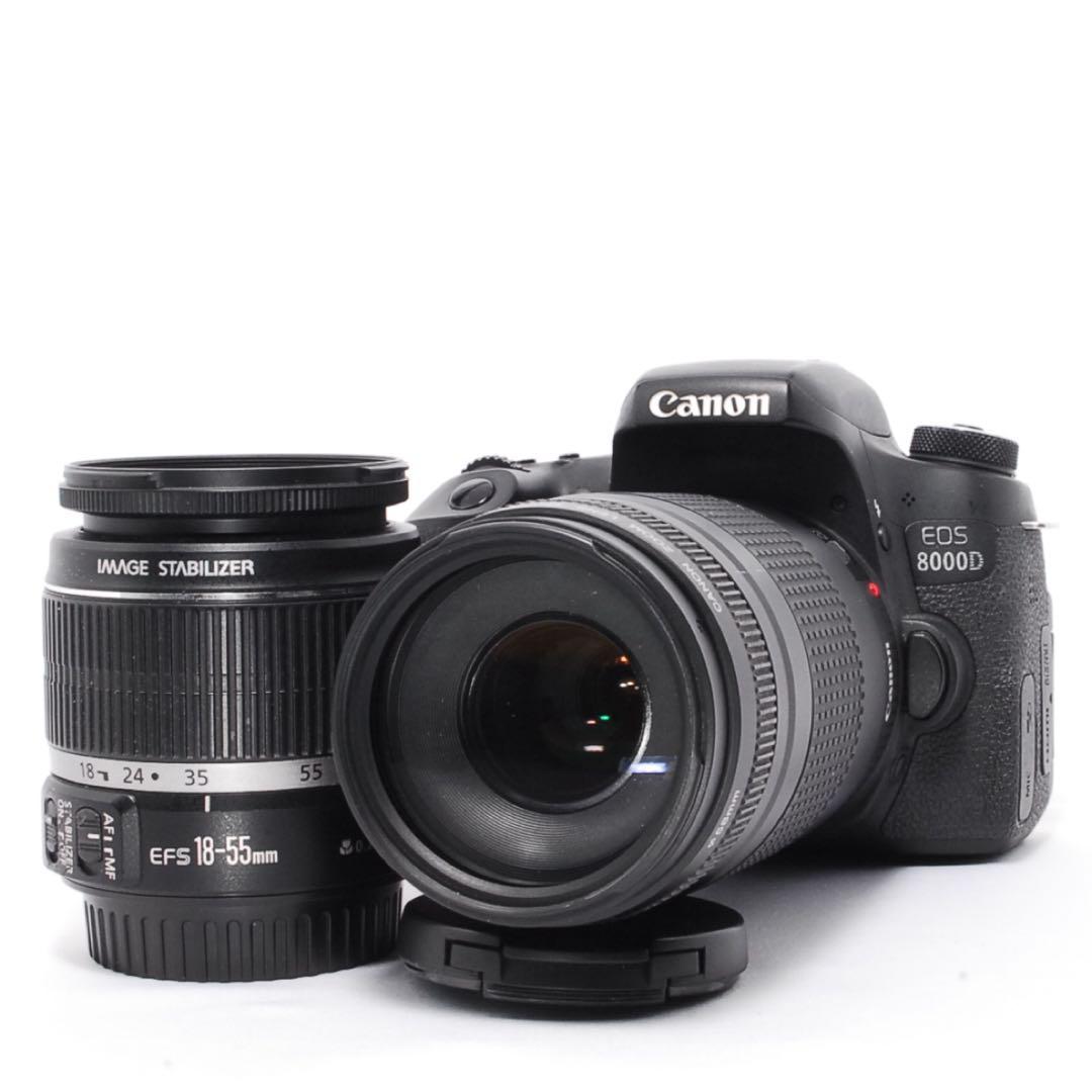 ◆WiFiで転送◆すぐ使える◆Canon EOS 8000D◆一眼レフカメラ◆