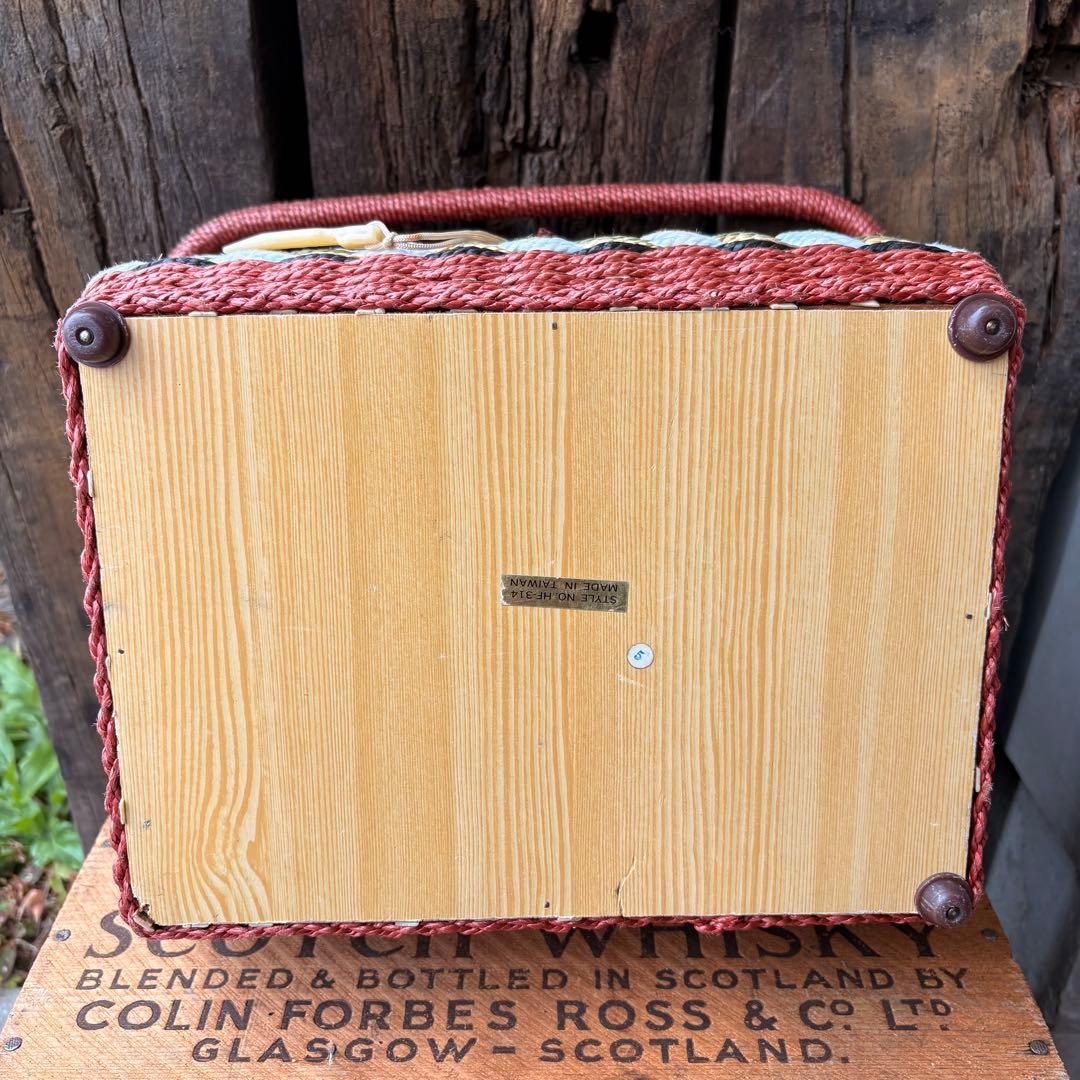 【vintage】ソーイングボックス 裁縫箱 ビンテージ