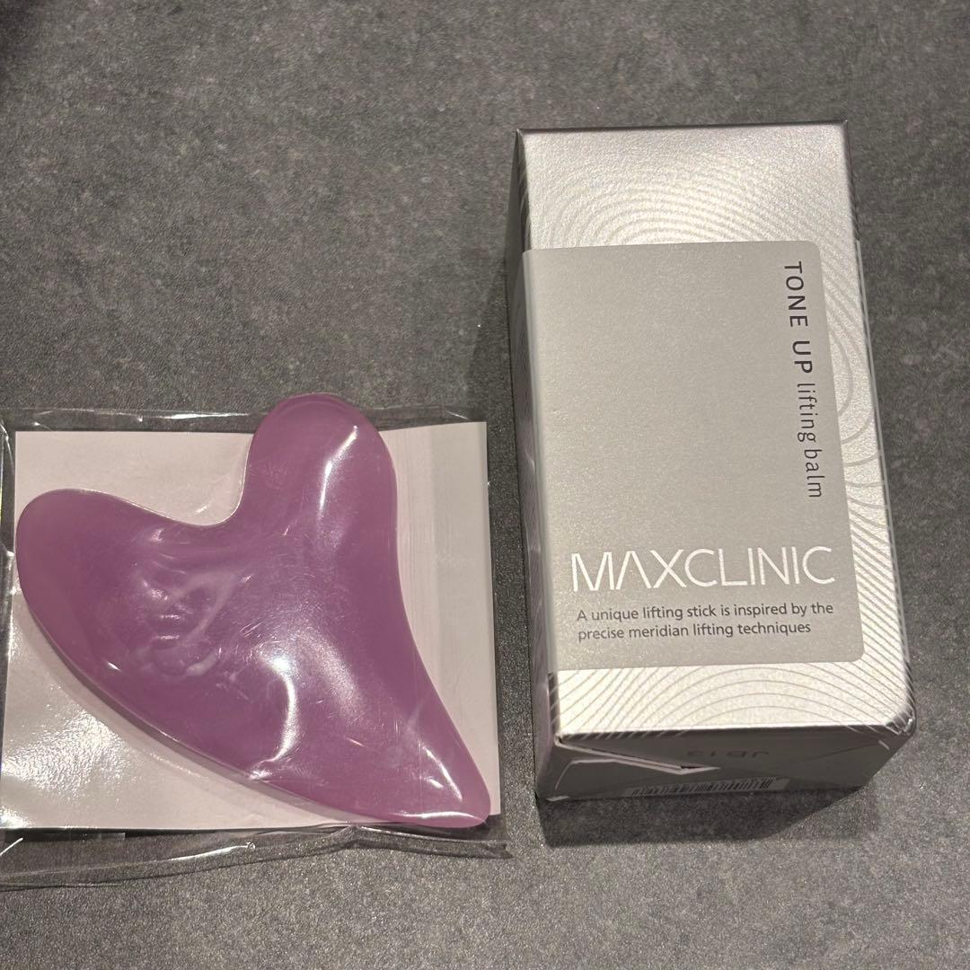 【新品】MAXCLINIC トーンアップリフティングバーム☆カッサ付き