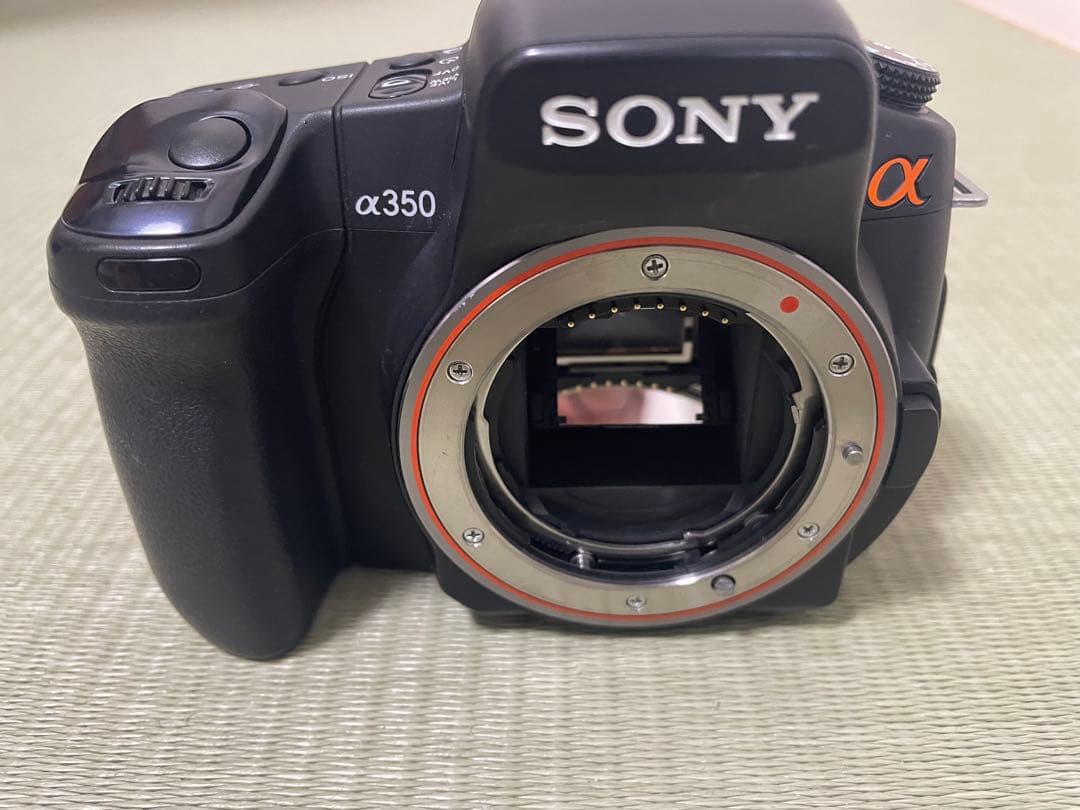 SONY α350 デジタル一眼レフカメラ 本体　レンズ付き　即日発送！