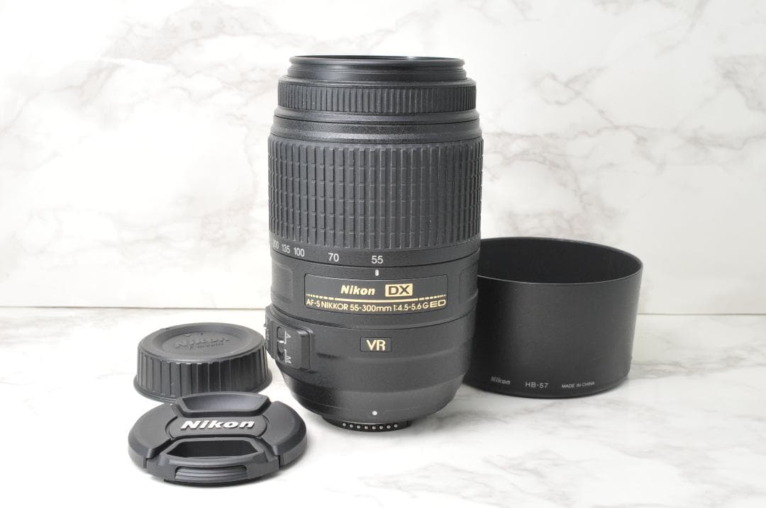 Nikon AF-S 55-300mm VR⭐️望遠レンズ 動作品