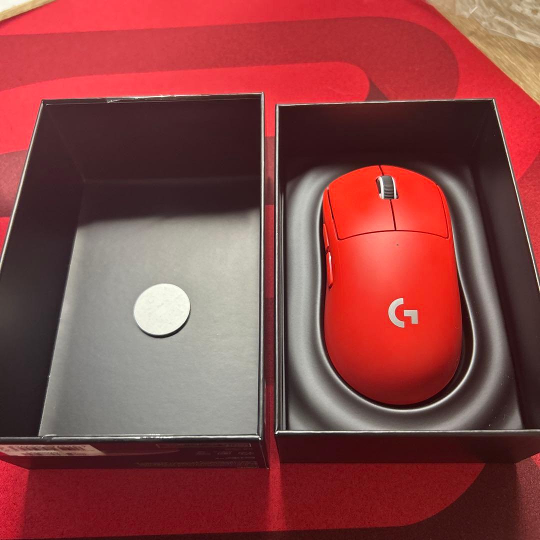 logicool PROX SUPERLIGHT レッド　即日発送