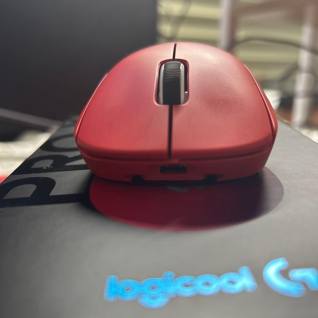 logicool PROX SUPERLIGHT レッド　即日発送