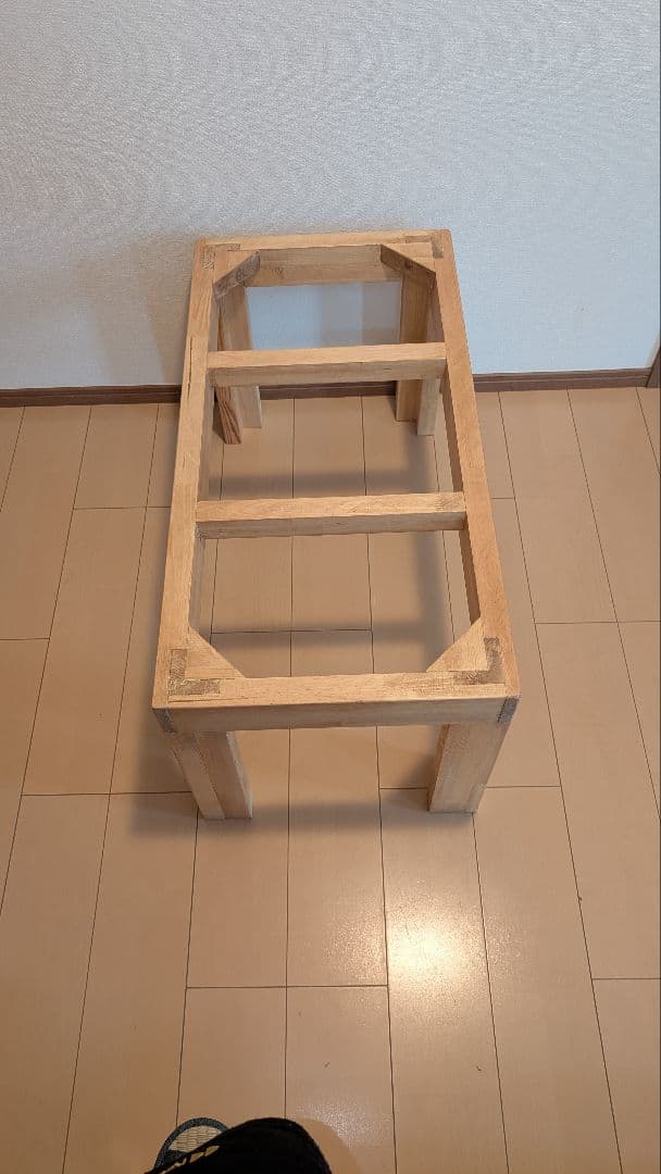 アルミサッシ仕様。爬虫類小動物用木製ケージ900×500×500蜜蝋オイル仕上げ