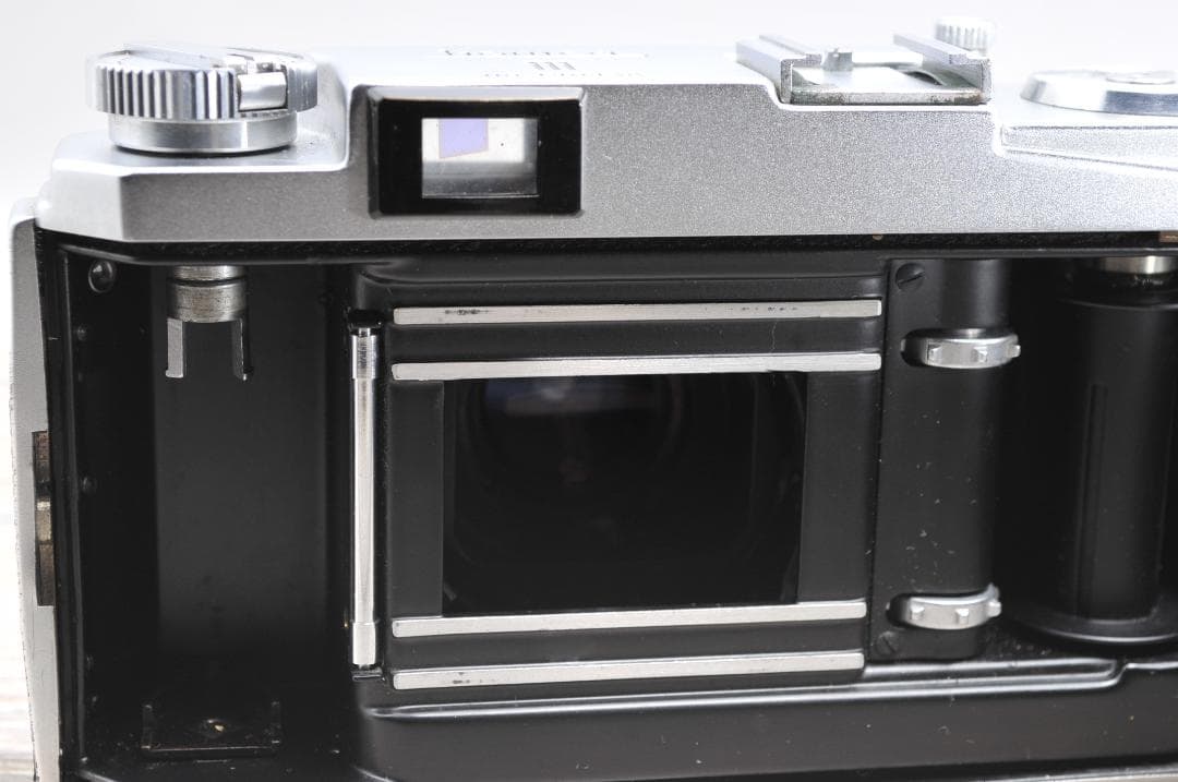 KONICA III フィルムカメラ レトロ アンティーク Hexanonレンズ