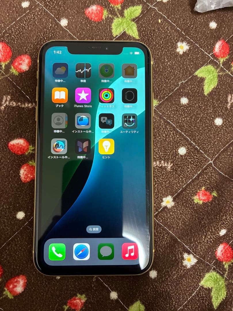 Apple iPhone XR イエロー 本体 64GB