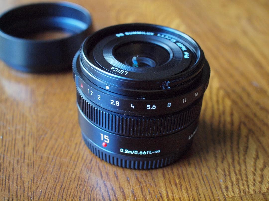 LEICA DG SUMMILUX 15mm F1.7 ASPH. レンズ