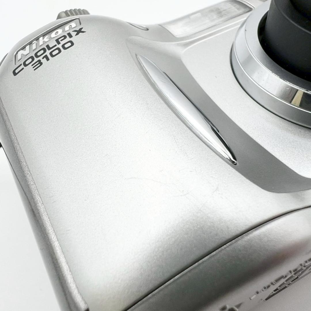 【完動品】Nikon COOLPIX 3100 コンデジ シルバー 動作確認済