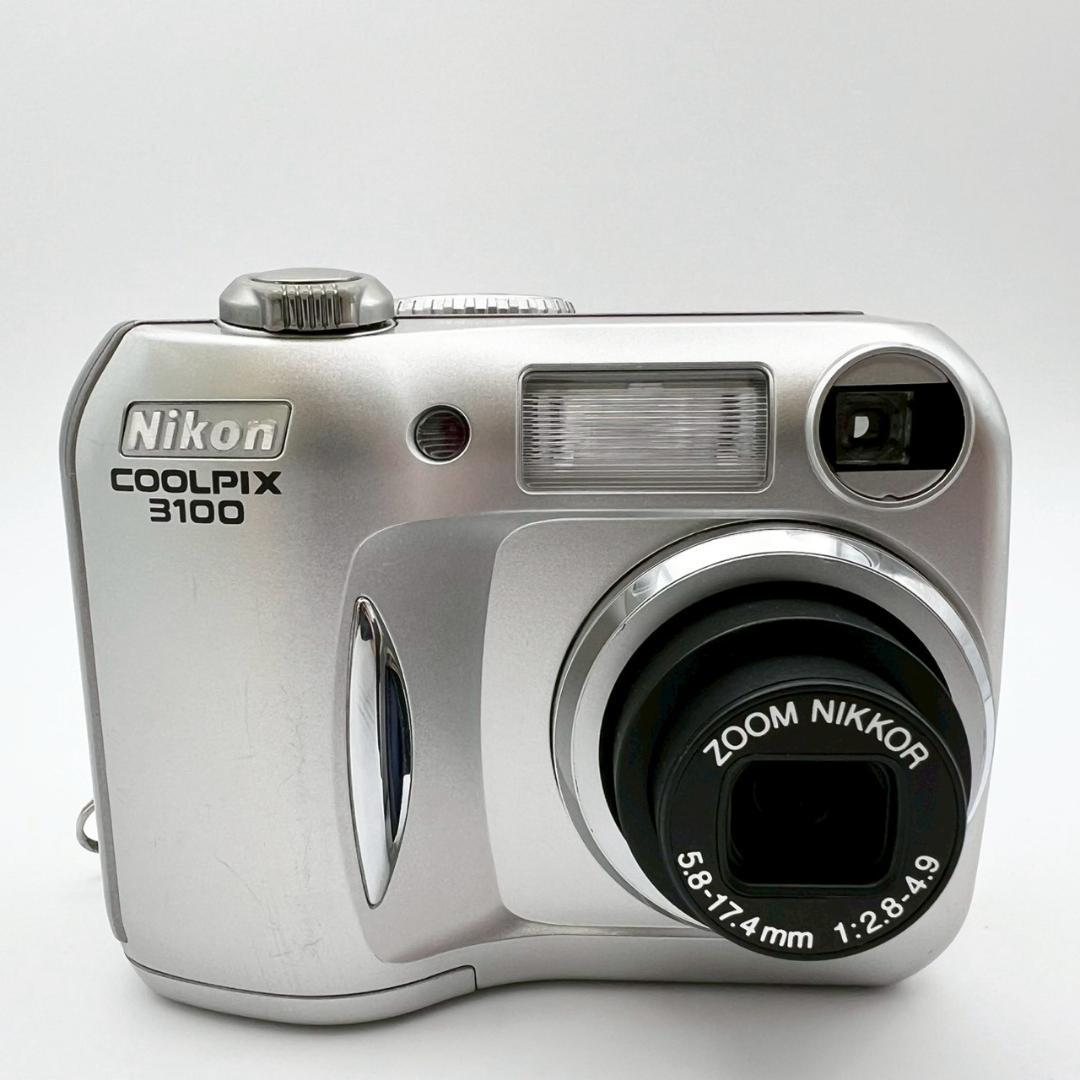 【完動品】Nikon COOLPIX 3100 コンデジ シルバー 動作確認済