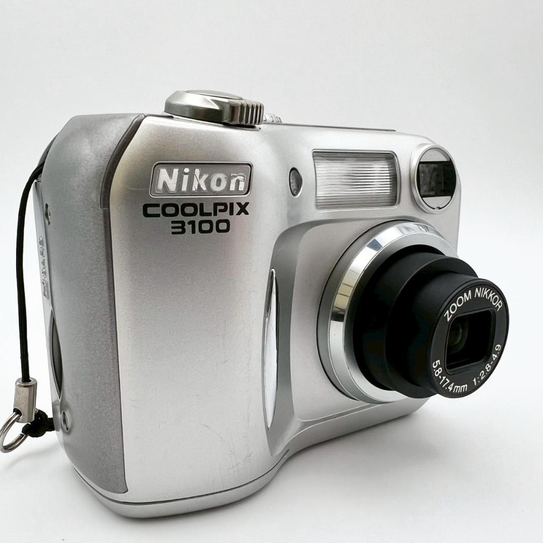 【完動品】Nikon COOLPIX 3100 コンデジ シルバー 動作確認済