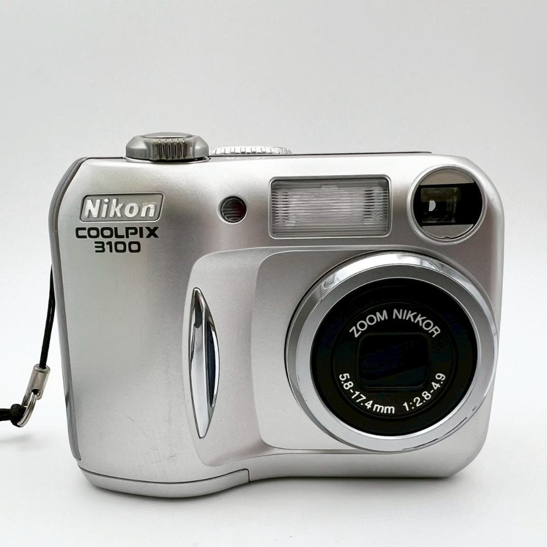 【完動品】Nikon COOLPIX 3100 コンデジ シルバー 動作確認済