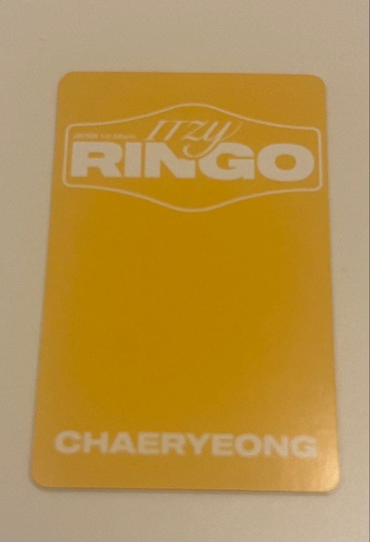 ITZY チェリョン RINGO タワレコ ラキドロ トレカ