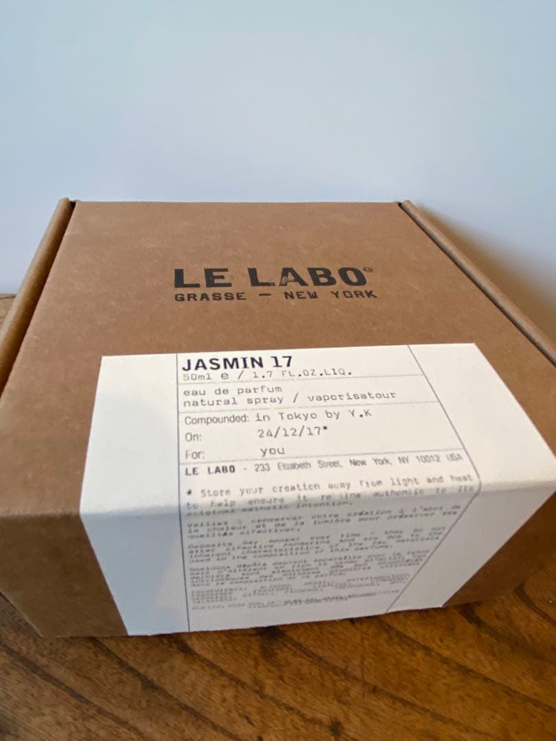 ルラボ　LE LABO ジャスミン17 JASMIN17 50ml