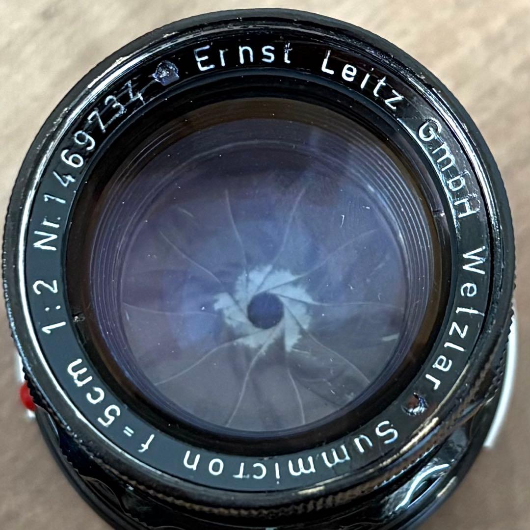 ズミクロン50mm ブラックペイント Black Paint ライカ