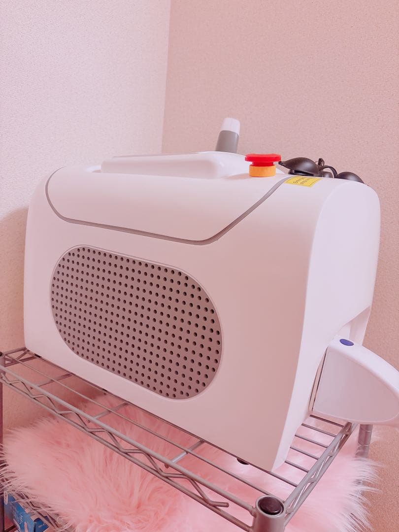 冷却式業務用脱毛器★届いてすぐ使えます★約68000shot付き★6種類機能