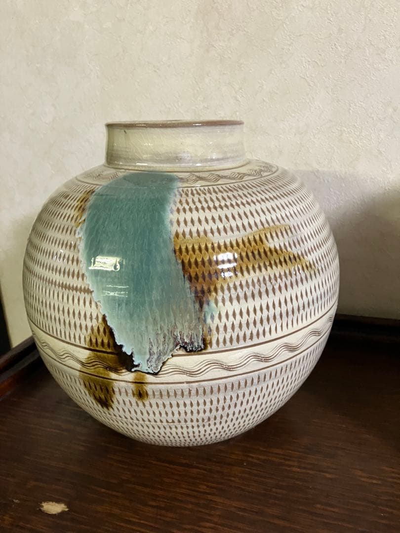 ★限定★⑨小鹿田焼 丸型陶器 2点セット