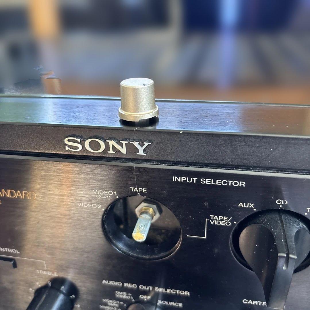 SONY TA-F222ESx 動作品　　　　ツマミ破損