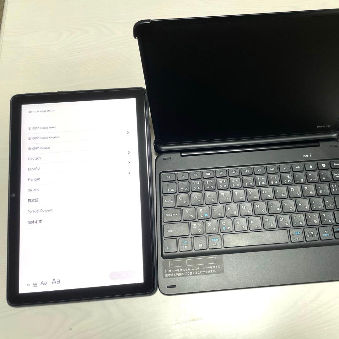 Amazon Fire HD 10 Plus（第11世代）＋キーボード付カバー