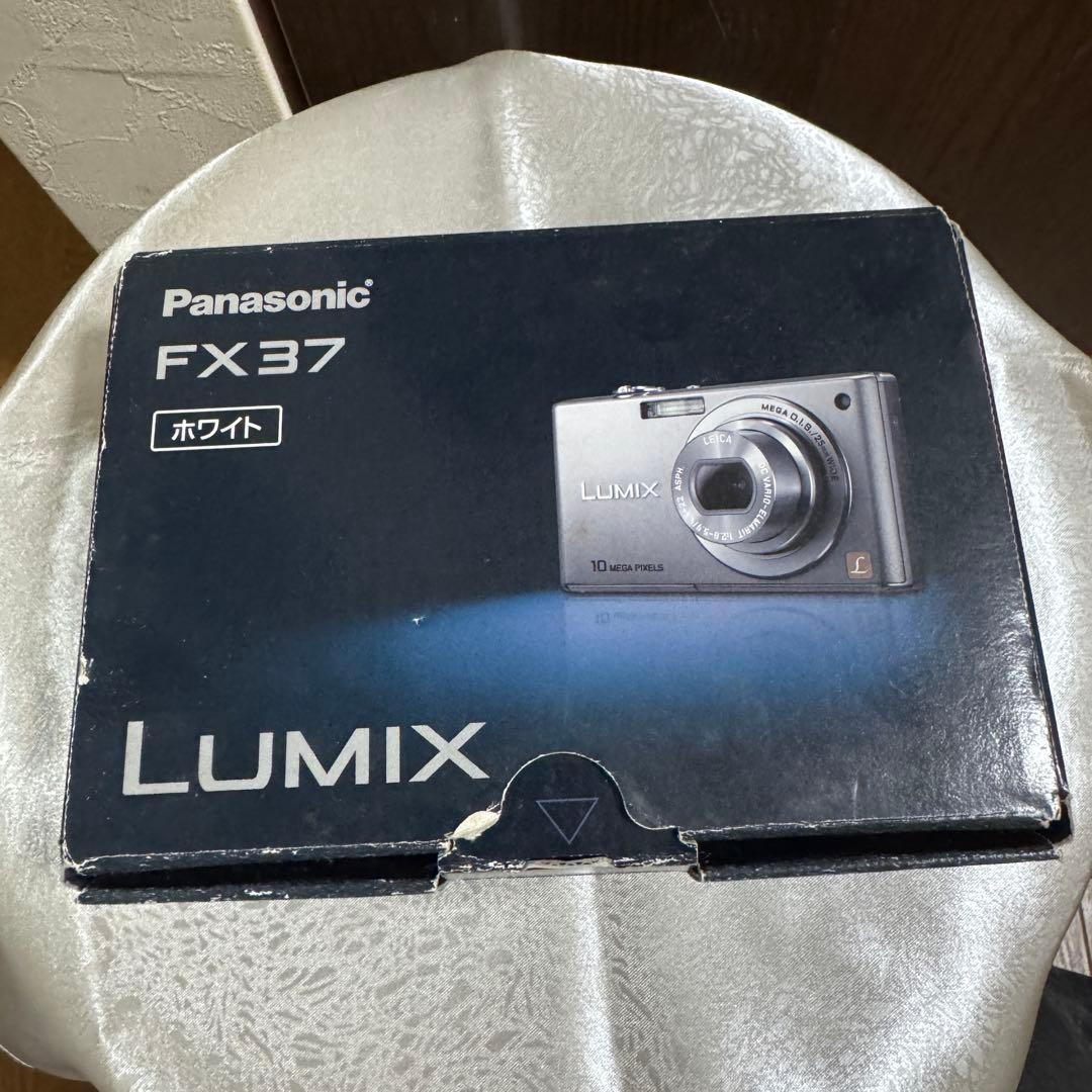 【美品】【動作良好】Panasonic LUMIX DMC-FX37 ホワイト