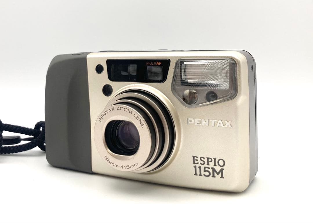 【完動品 美品】PENTAX ESPIO 115M フィルムカメラ 純正ケース付