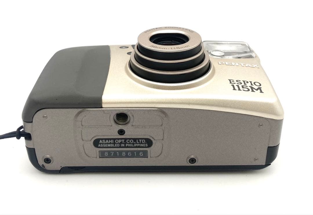 【完動品 美品】PENTAX ESPIO 115M フィルムカメラ 純正ケース付