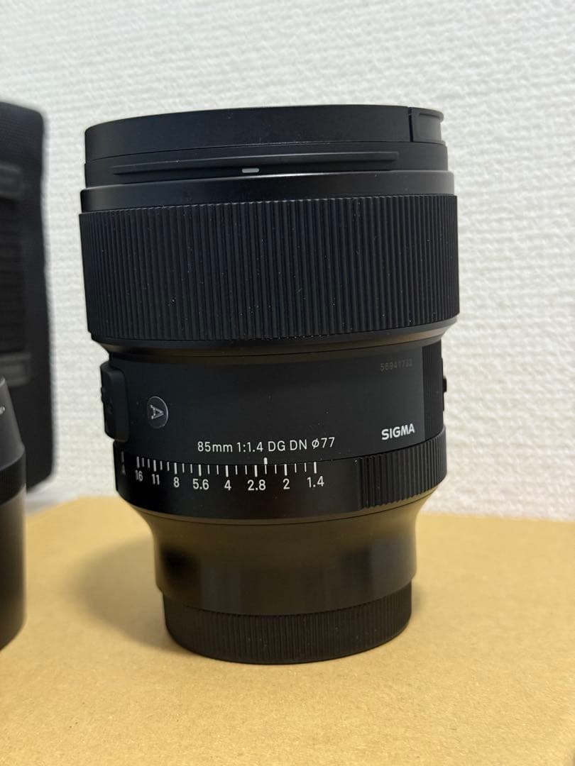 SIGMA 85mm F1.4 DG DNレンズ