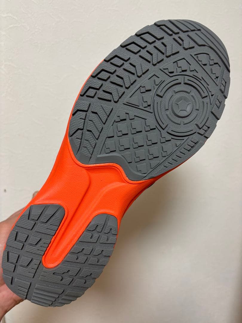 IGNIO（イグニオ）26.5cm 安全靴 ネイビー/オレンジ　新品、未使用品
