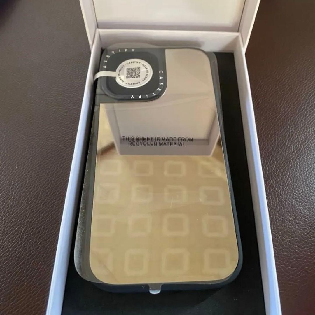 CASETiFY ミラー iPhone 17 ケース [鏡面シルバー