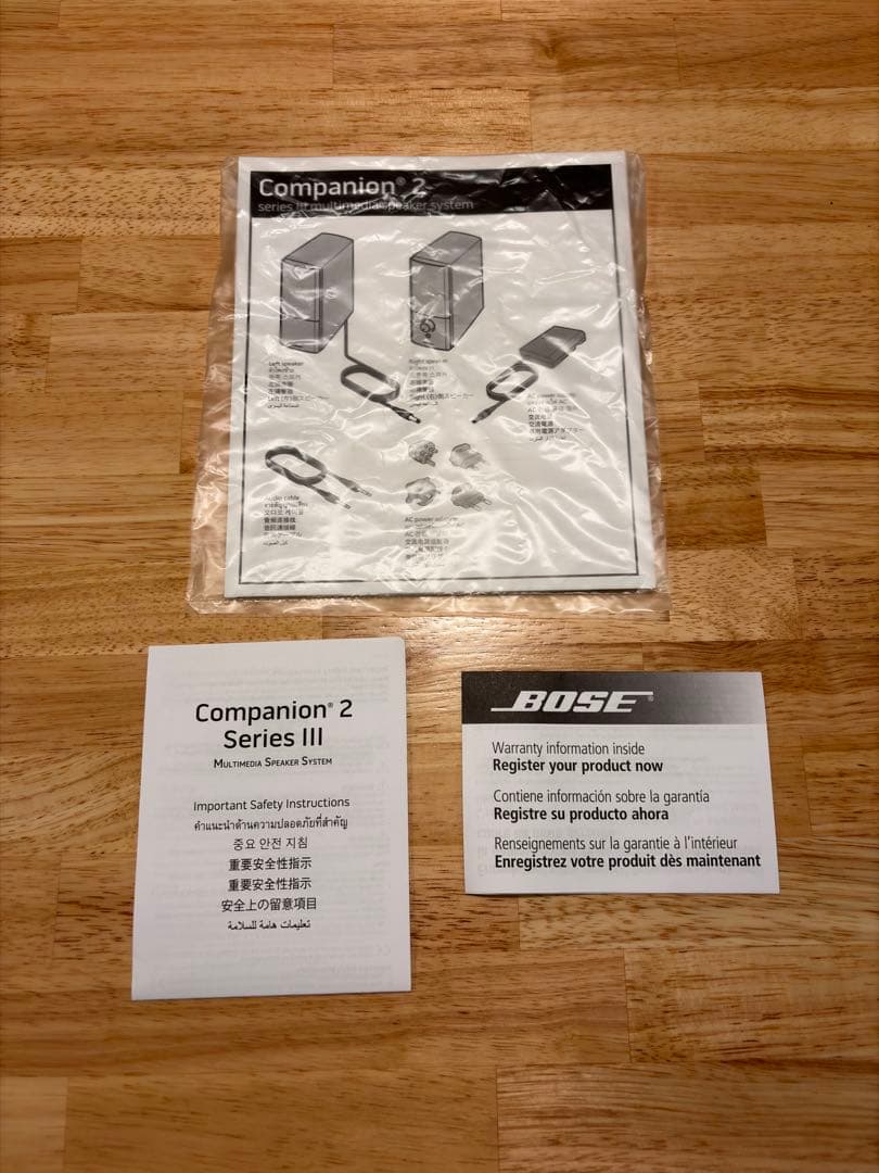 PCスピーカー Bose COMPANION 2 Series III