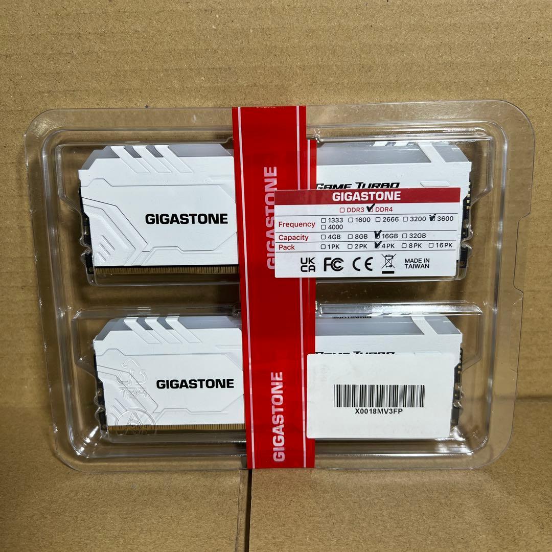 新品未開封GIGASTONE Game TURBO 16GBx4枚