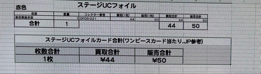 ワンピース カードゲーム & フィギュア セット