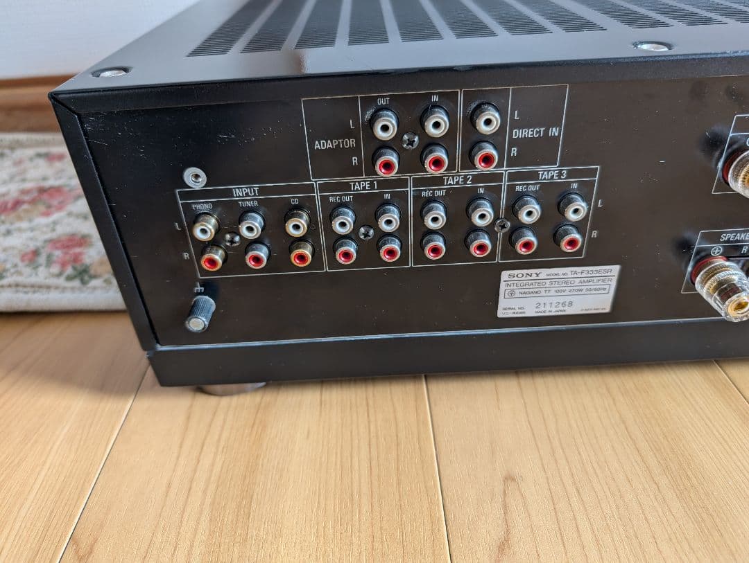 【ジャンク品】SONY 333ESR プリメインアンプ
