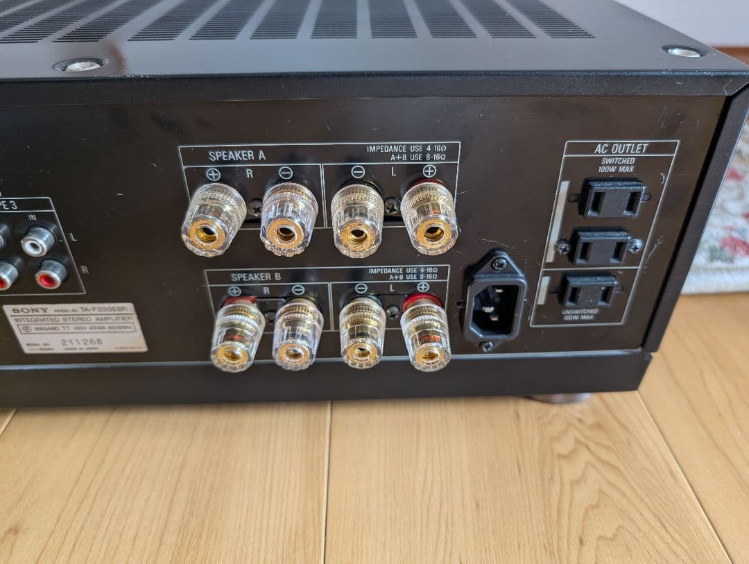 【ジャンク品】SONY 333ESR プリメインアンプ