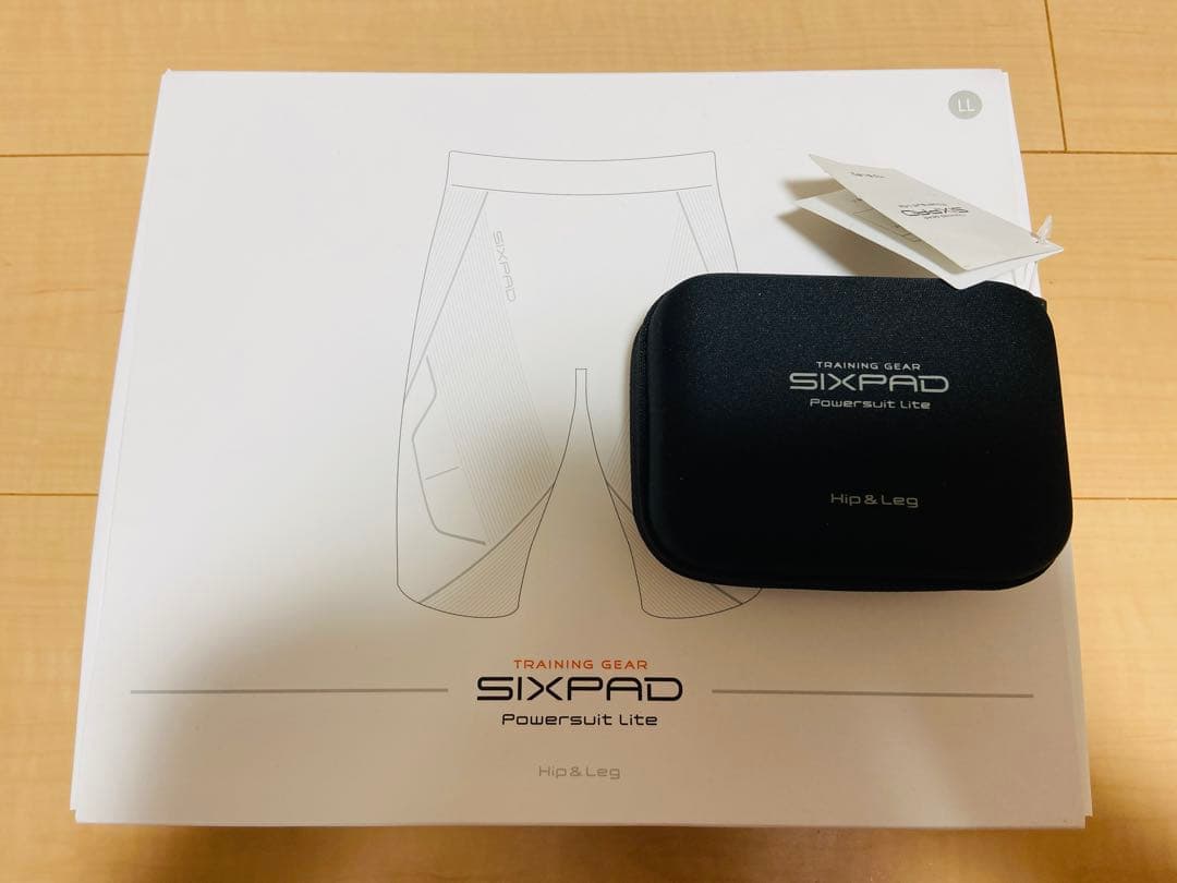 【美品】メンズLLサイズ シックスパッド パワースーツ ヒップアンドレッグ