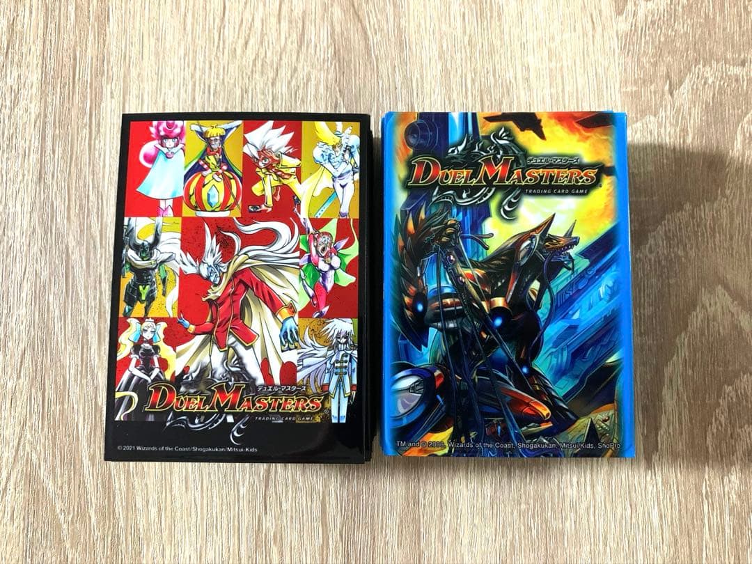デュエマクラシック08 デッキ　旧枠統一　2種　絶版スリーブ付き