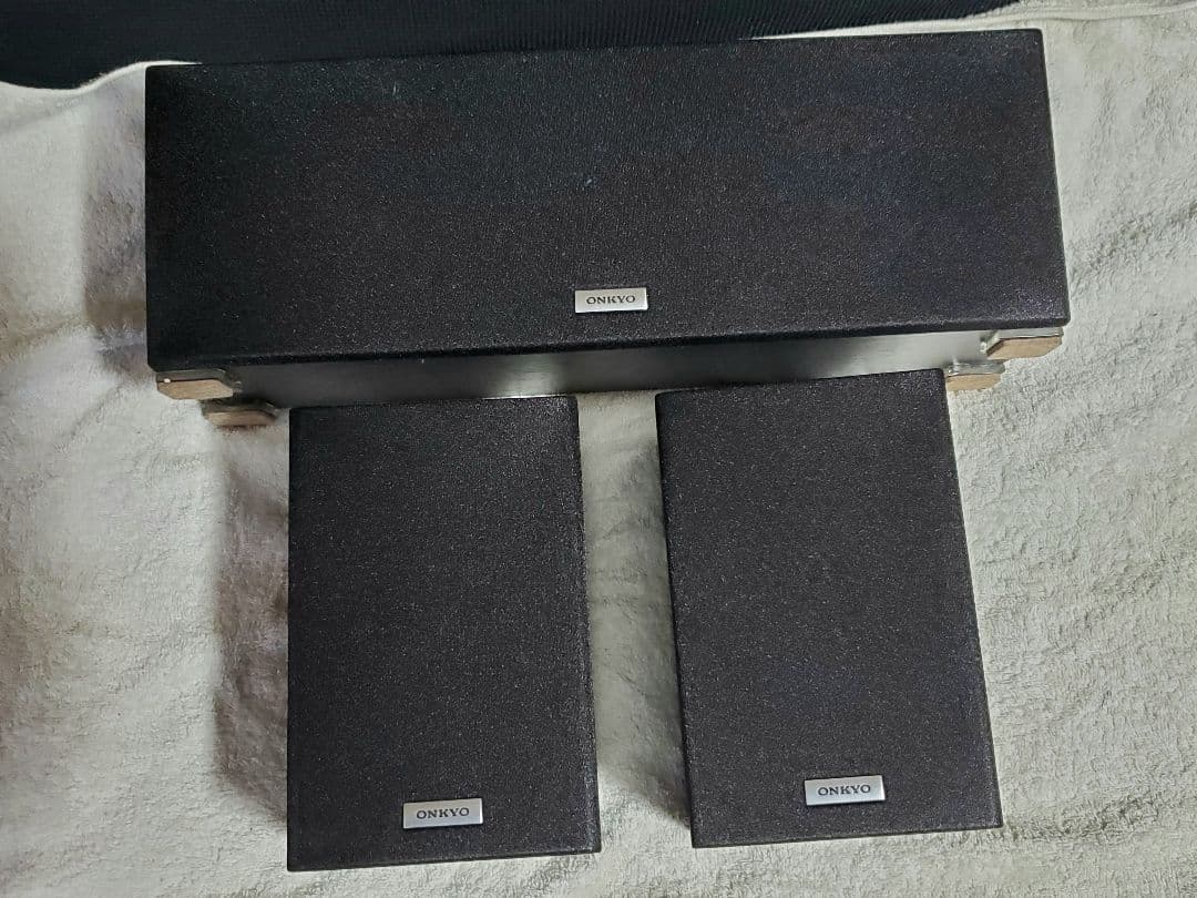良品 元箱付き ONKYO SKS-4800 ブラック スピーカーセット
