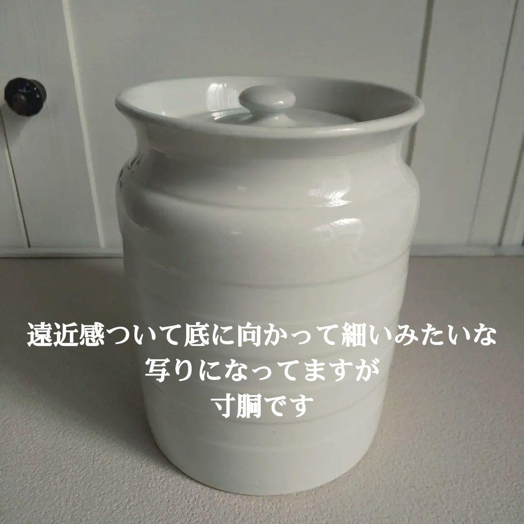 ☆値下げ中☆大き目陶器キャニスター　RAISINS　英国アンティーク