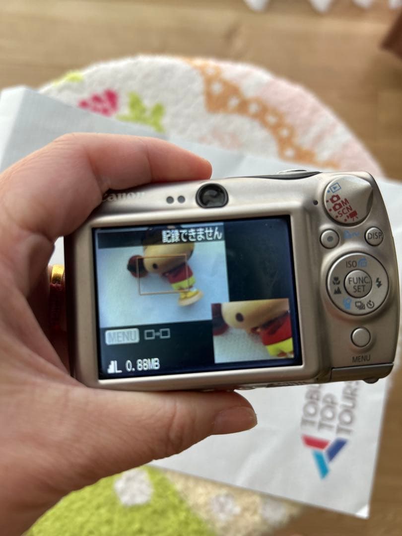 Canon IXY DIGITAL 10.0メガピクセル チタン日本製