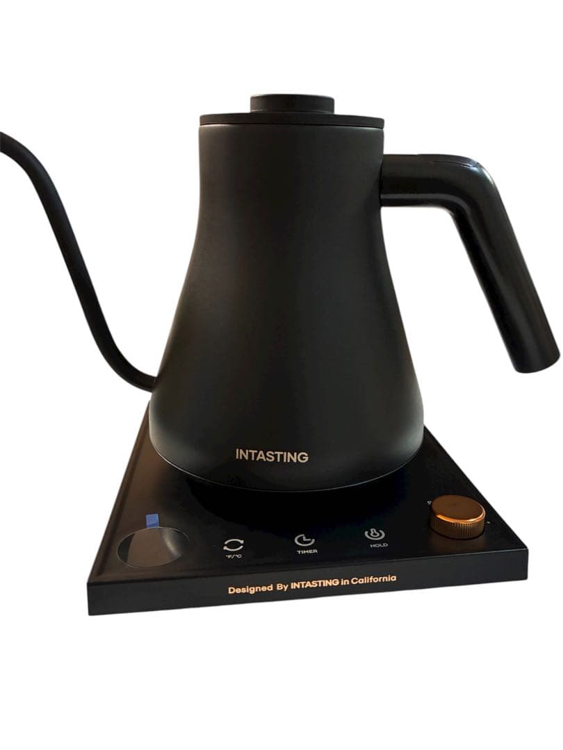電気ケトル ブラック　温度調整可能900ml おしゃれ　プレゼント
