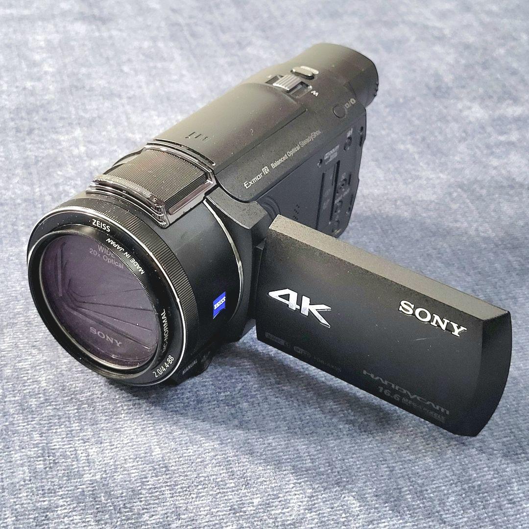 SONY 4K ビデオカメラ FDR-AX55 本体 動作確認済み